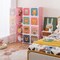 12 Cube Kids Closet with Hanging Rod and Storage Doors for Easy Organization